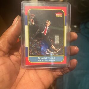 Fleer Premier Donald Trump Trading Card